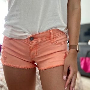 HOLLISTER short-short low rise